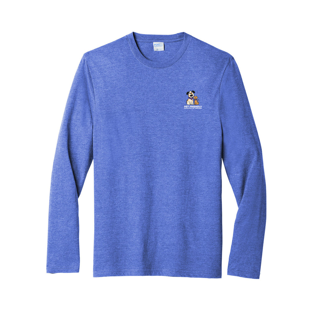 Animal Lover Port & Company Tri-Blend Long Sleeve Tee – Pet